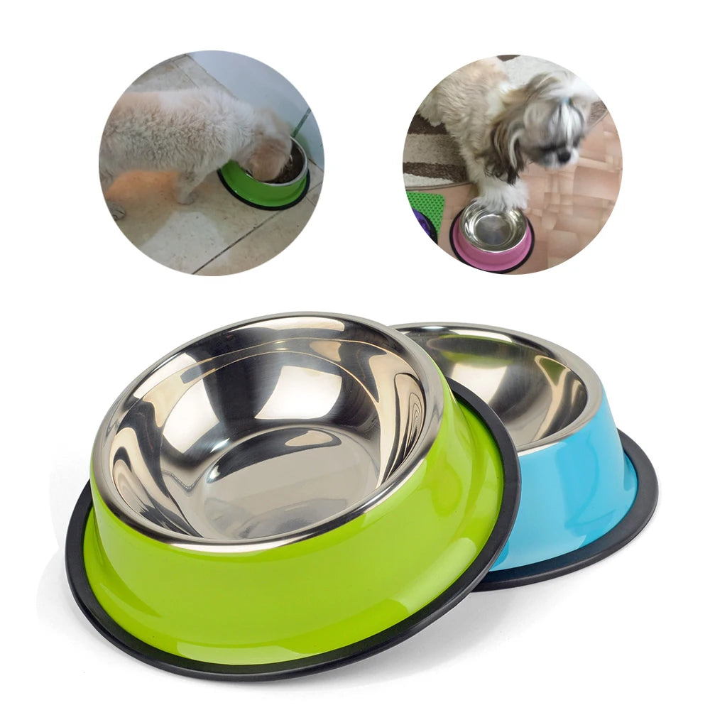 Stainless Steel Dog Bowls | Cat Bowls - Versatile Pet Bowls