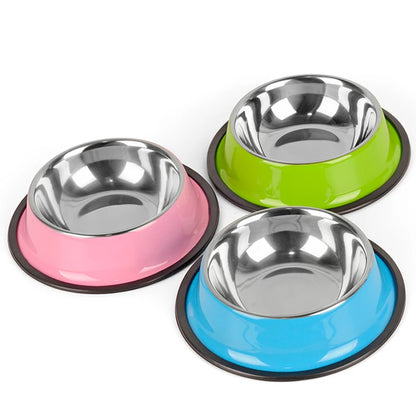 Stainless Steel Dog Bowls | Cat Bowls - Versatile Pet Bowls