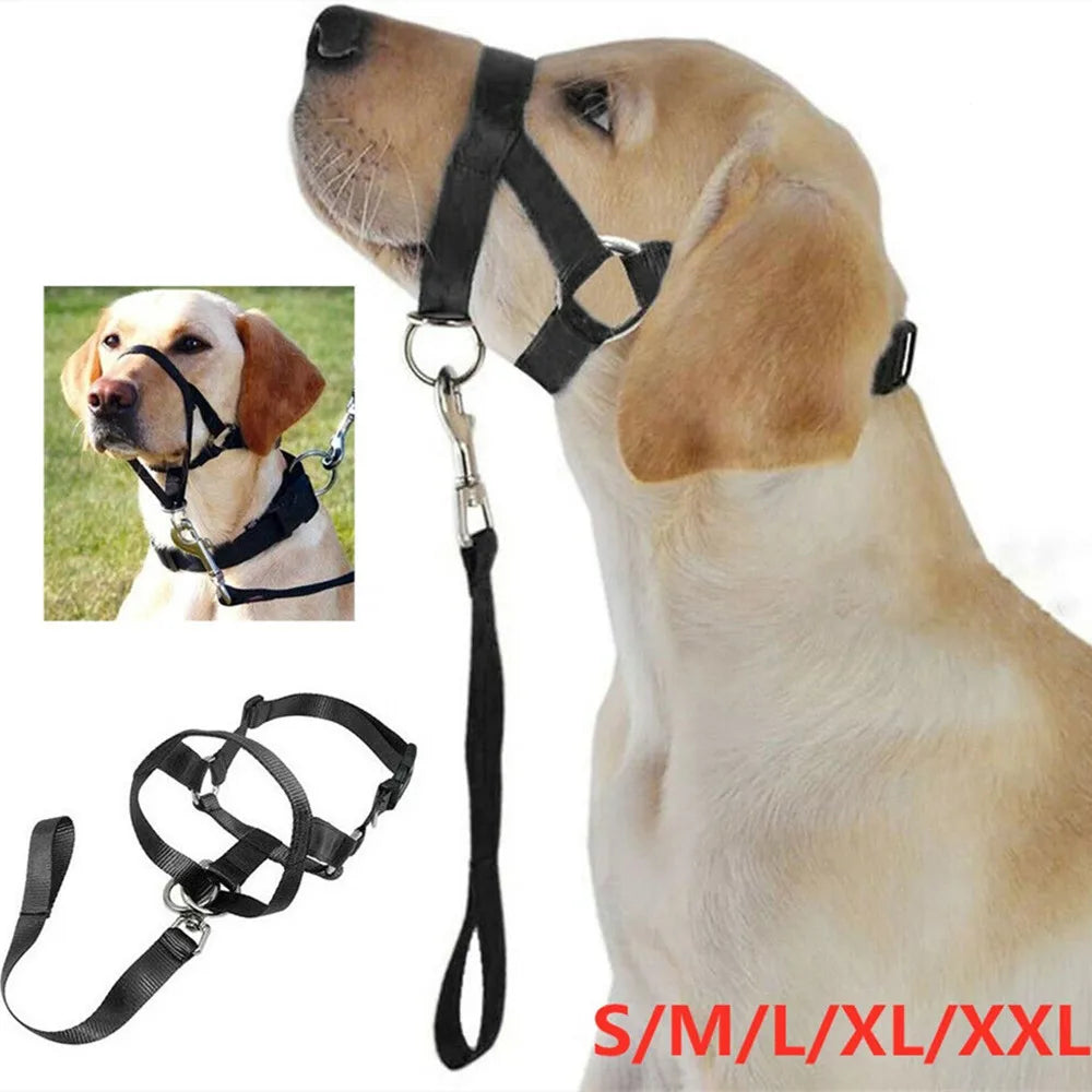 No Pull Dog Head Halter Training Collar