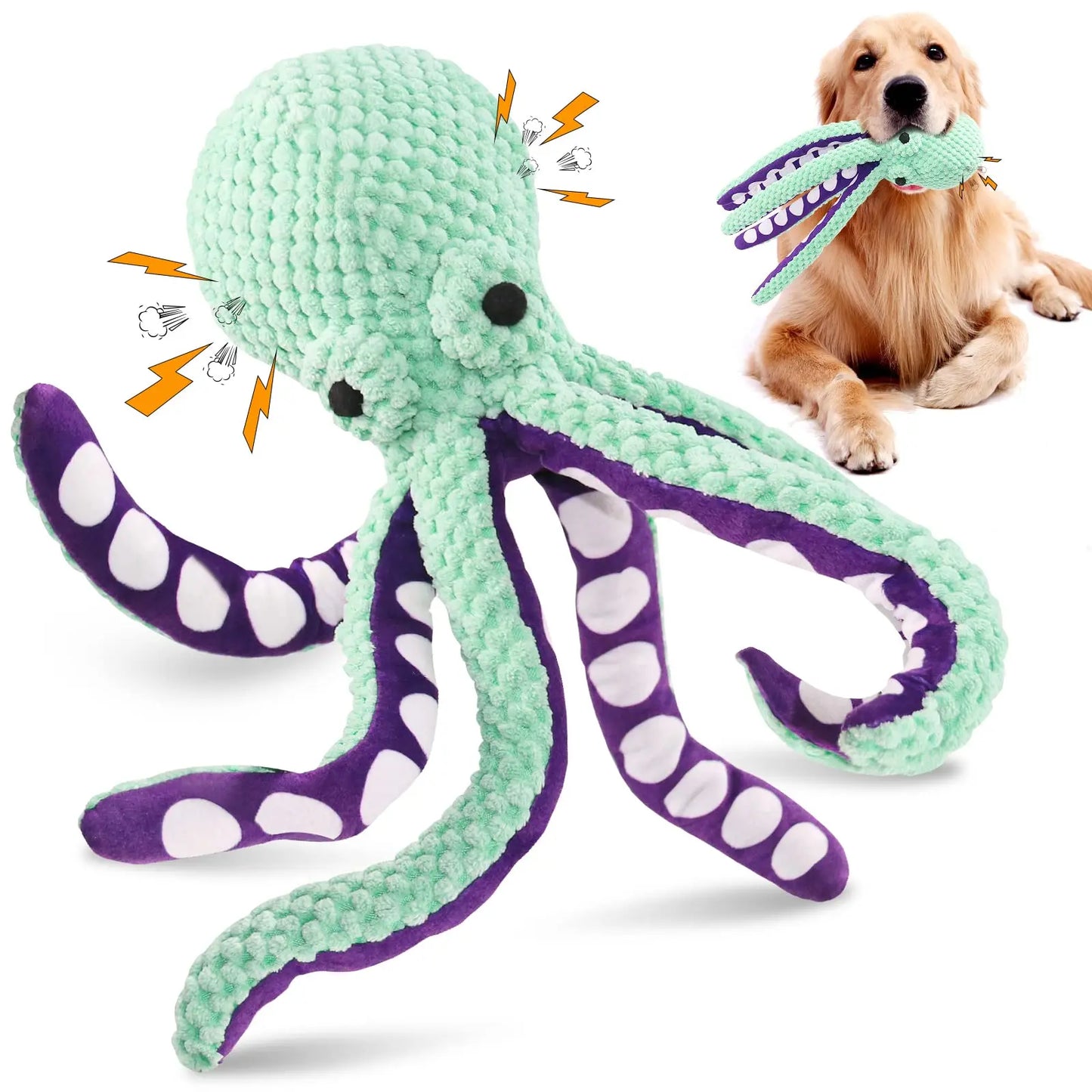  Octopus Dog Toy