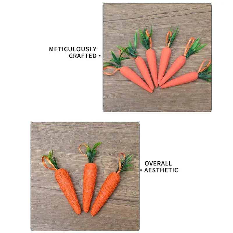 Carrot Dog Toy - Puppy Chew Toy for Teeth Cleaning 3Pcs Set