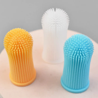 Silicone Cat & Dog Toothbrush - Finger Brush Care