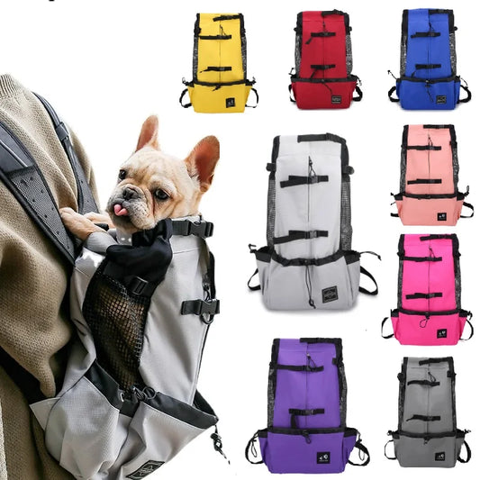 Breathable Dog Carrier Backpack | Travel Bag for Small Dogs