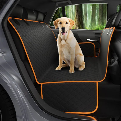 Waterproof Dog Car Seat Cover - Foldable & Thick