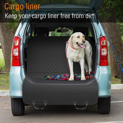 Waterproof Dog Car Seat Cover with Hard Bottom Hammock