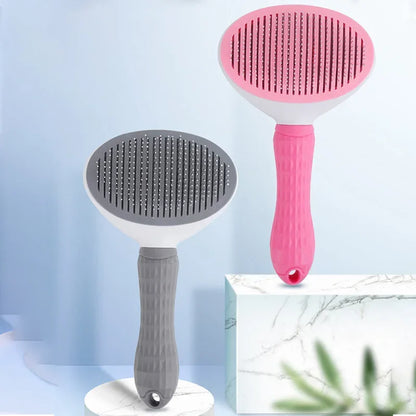 Dog Hair Brush & Cat Comb - For Long Hair Pets