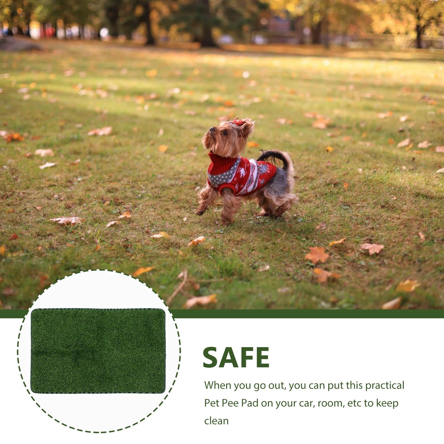 Dog Grass Pee Pad | Artificial Grass Pee Mat