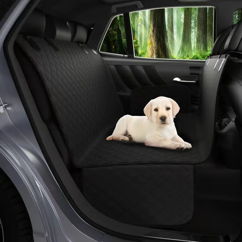 Waterproof Dog Car Seat Cover - Foldable & Thick