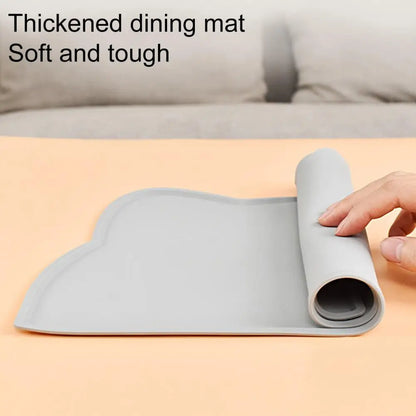 Cat Food Mat - Waterproof Silicone Cat Feeding Pad for Mess-Free Meals