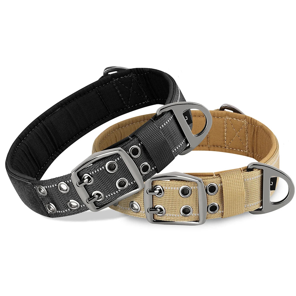 Military Dog Collar for Large Dogs | Ideal for Training & Hunting