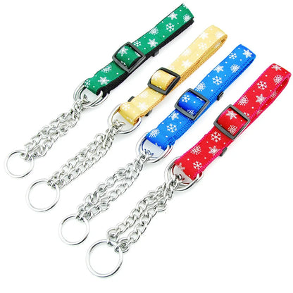 Chain Dog Collar | Choke Collar for Dogs | Pinch Collar