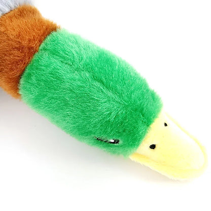 Duck Dog Toy - Plush Squeaky Animal Toy