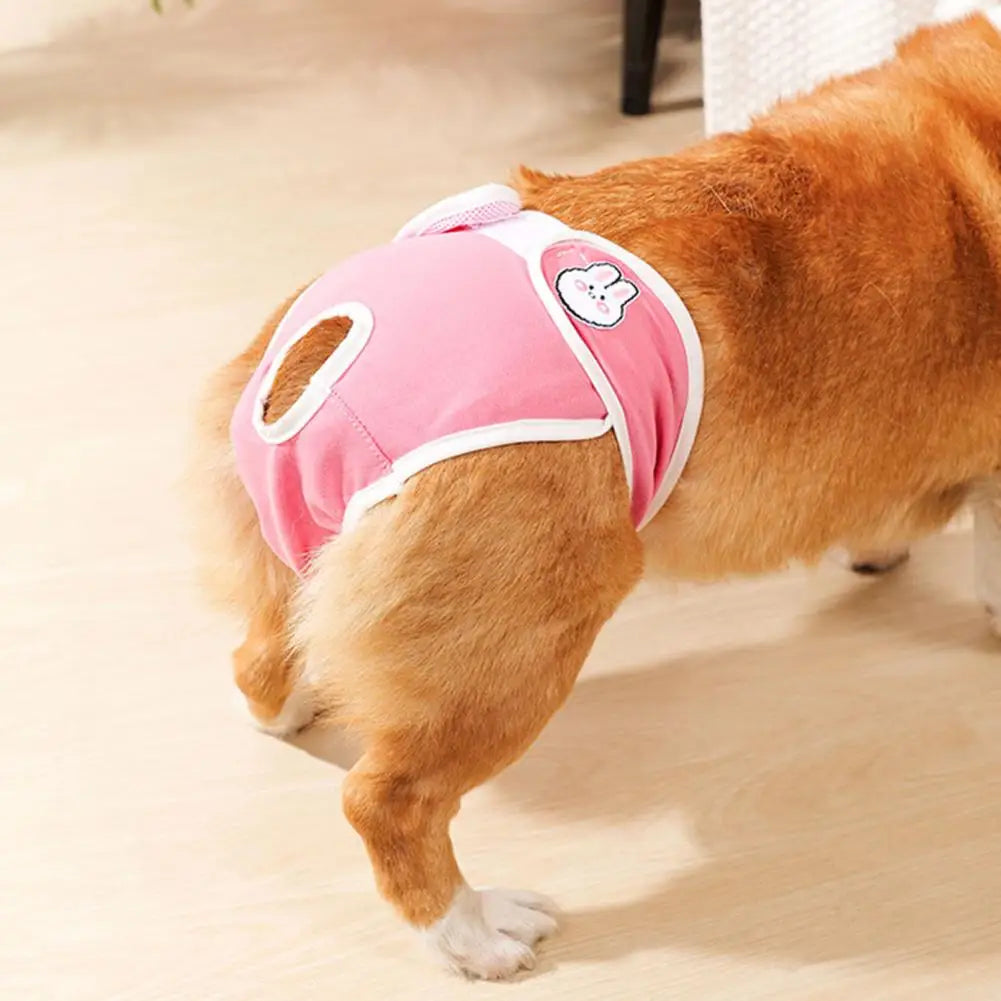 Female Dog Diaper | Dog Menstrual Diapers with Absorbent Pads