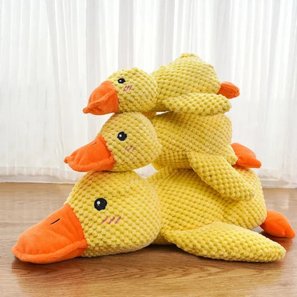 Yellow Duck Dog Toy for Puppies