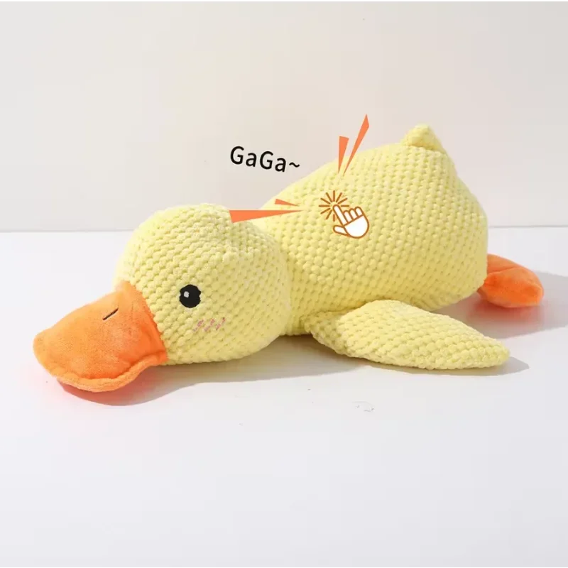 Yellow Duck Dog Toy for Puppies