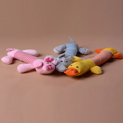 Squeaky Animal Dog Toys