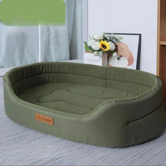Waterproof Soft Pet Bed - Anti-Mite Cat Sofa Dog Bed